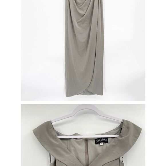 Femme 25206 Pewter Gray Surplice - Picture 4 of 15
